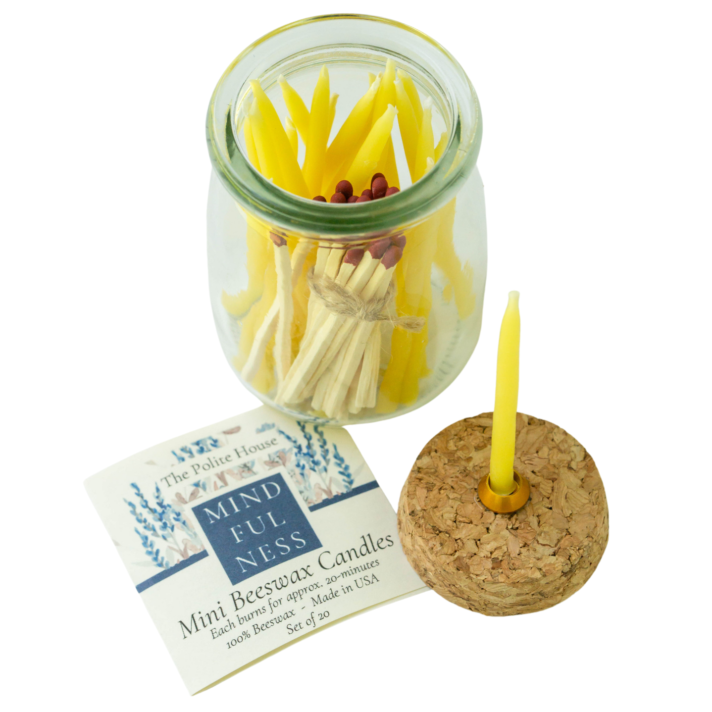 Beeswax Candles – Earth Essentials Home
