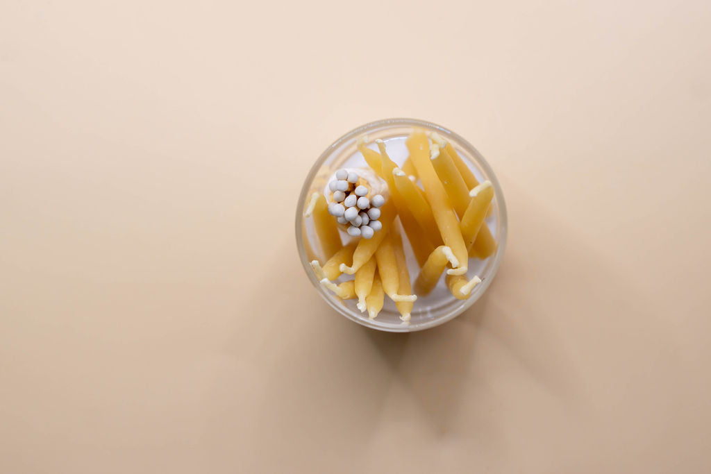20-Minute Beeswax Candles in Jar