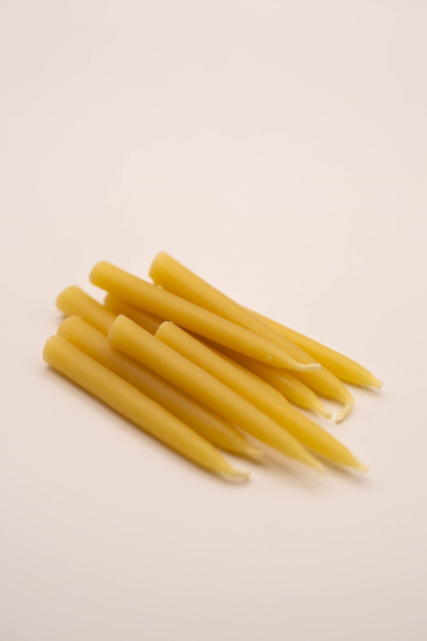 20-Minute Beeswax Candles - REFILL Candles: Set of 30, No Holder