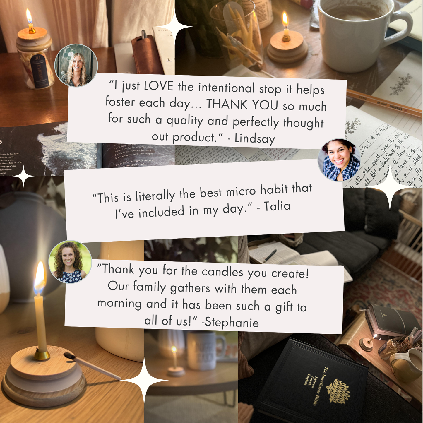20 Minute Candles & Bible Reading Community