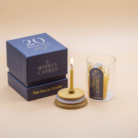 20-Minute Beeswax Candles in Jar